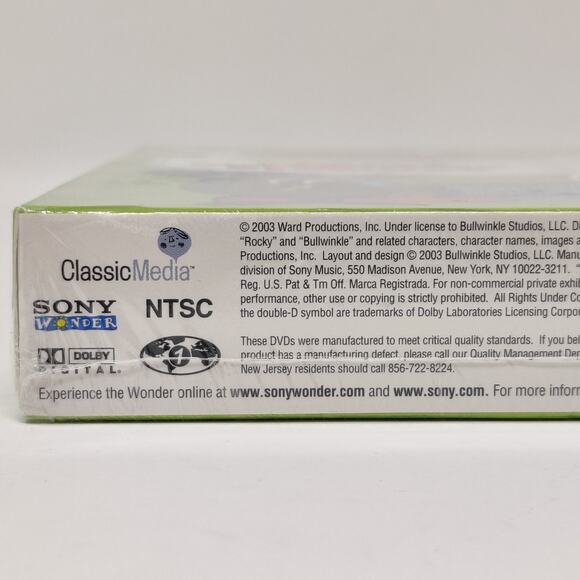 Rocky & Bullwinkle & Friends DVD 2003 Complete Season 1 Classic Media NEW SEALED - Picture 8 of 9